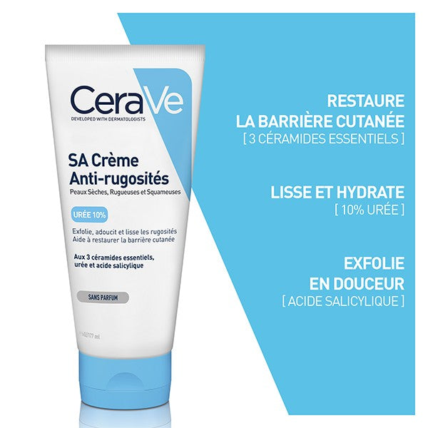CeraVe SA Cream (10% Urea, 2% SA, LHA)
