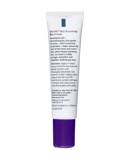 CeraVe Skin Renewing Eye Cream