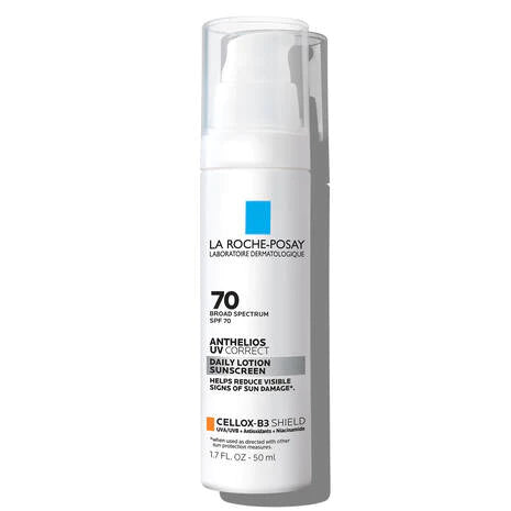 LA ROCHE POSAY - ANTHELIOS UV CORRECT FACE SUNSCREEN SPF 70 WITH NIACINAMIDE 50ML