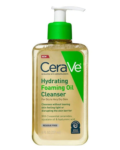 CeraVe Hydrating Foaming Oil Cleanser