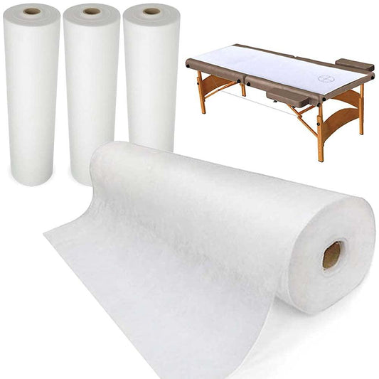 Disposable Non Woven Bed Sheet Roll 30 gsm - SKINFUDGE® - Center of Skin & Hair Excellence 