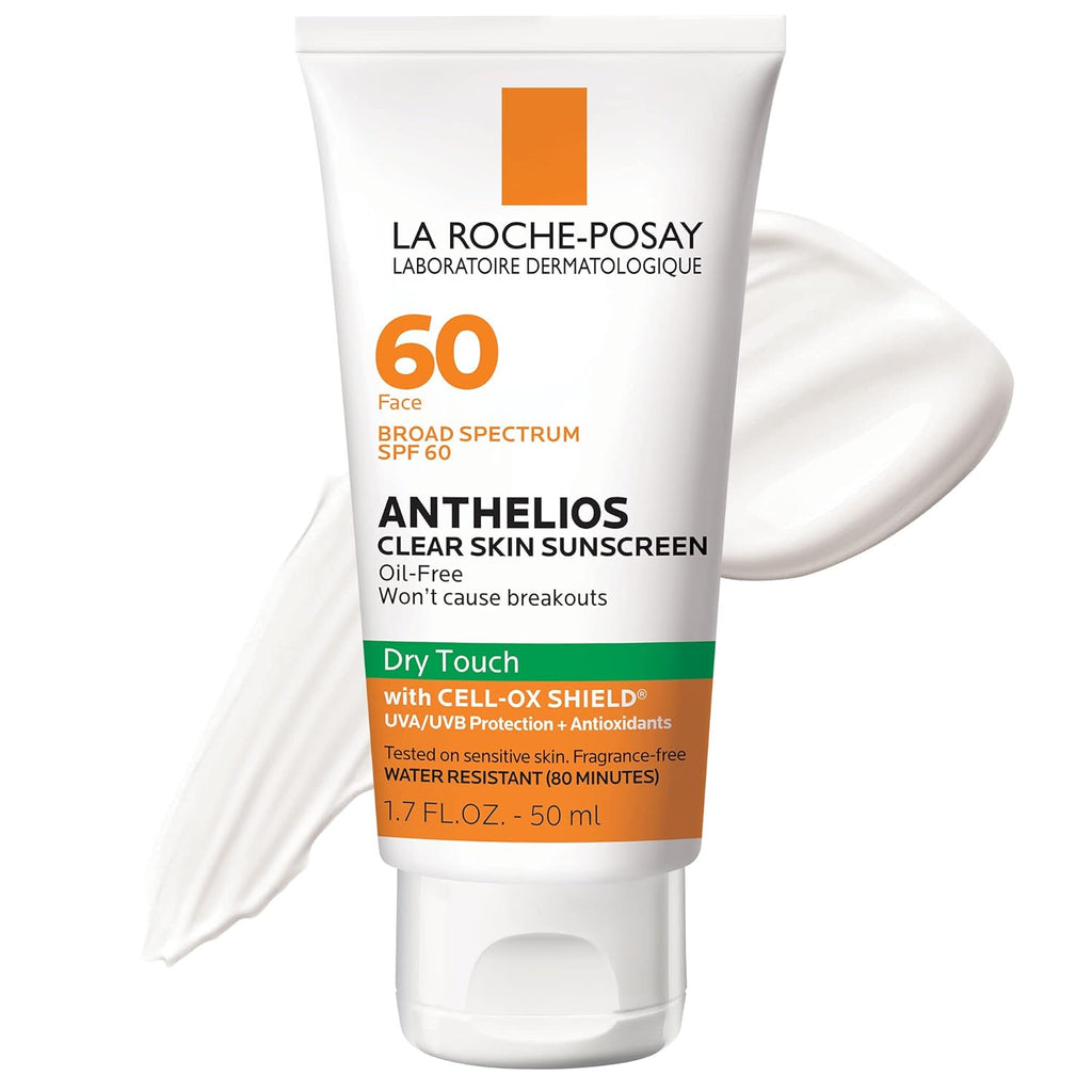 La Roche-Posay Anthelios Clear Skin Dry Touch Sunscreen SPF 60، آئل فری