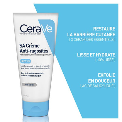CeraVe SA Cream (10% Urea, 2% SA, LHA)