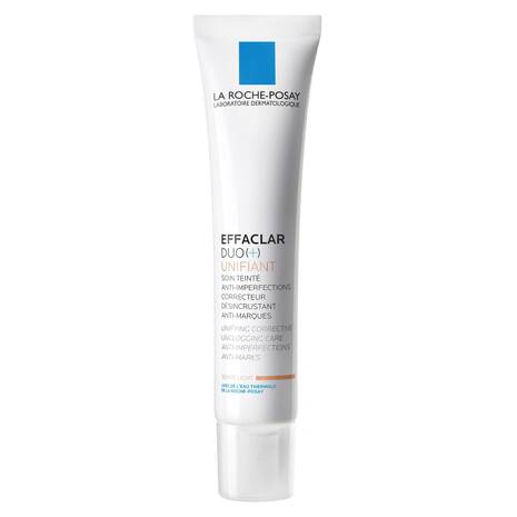 EFFACLAR DUO (+) UNIFIANT TINTED ANTI-ACNE MOISTURISER 40ML