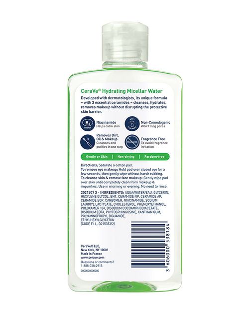 CeraVe Hydrating Micellar Water