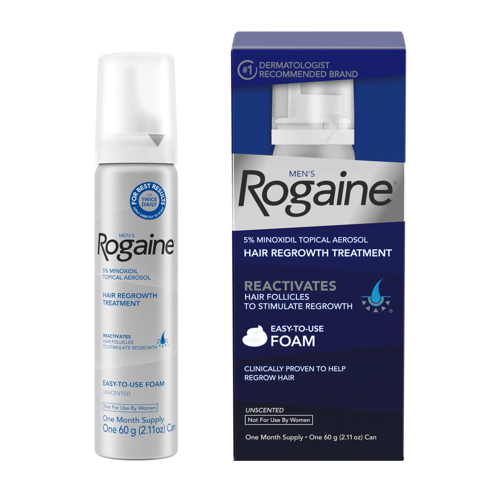 Men's Rogaine / Regaine 5% Minoxidil Foam