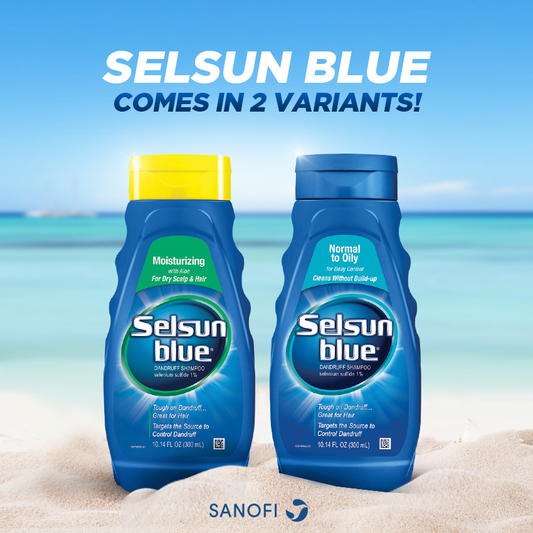 Selsun Blue Anti Dandruff Moisturizing with Aloe Shampoo