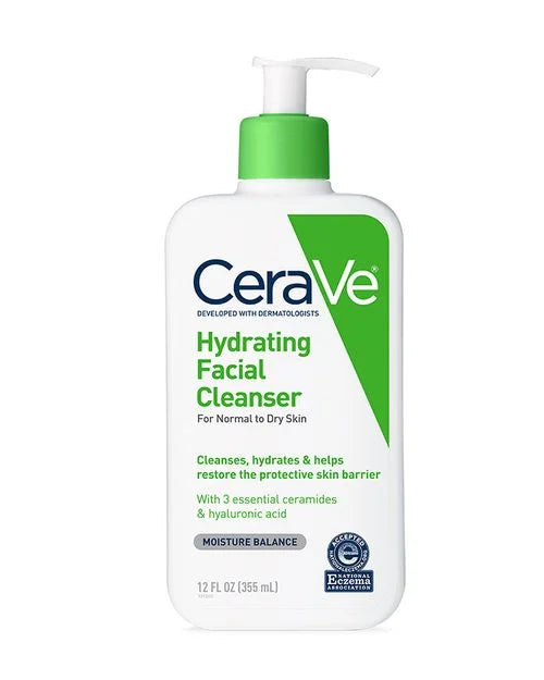 CeraVe ہائیڈریٹنگ فیشل کلینزر