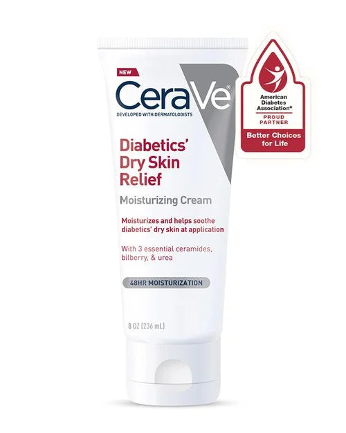 CeraVe Diabetics Dry Skin Relief Moisturizing Cream