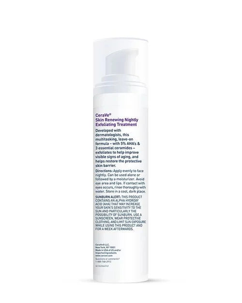 CeraVe Skin Renewing Nightly Exfoliating Treatment