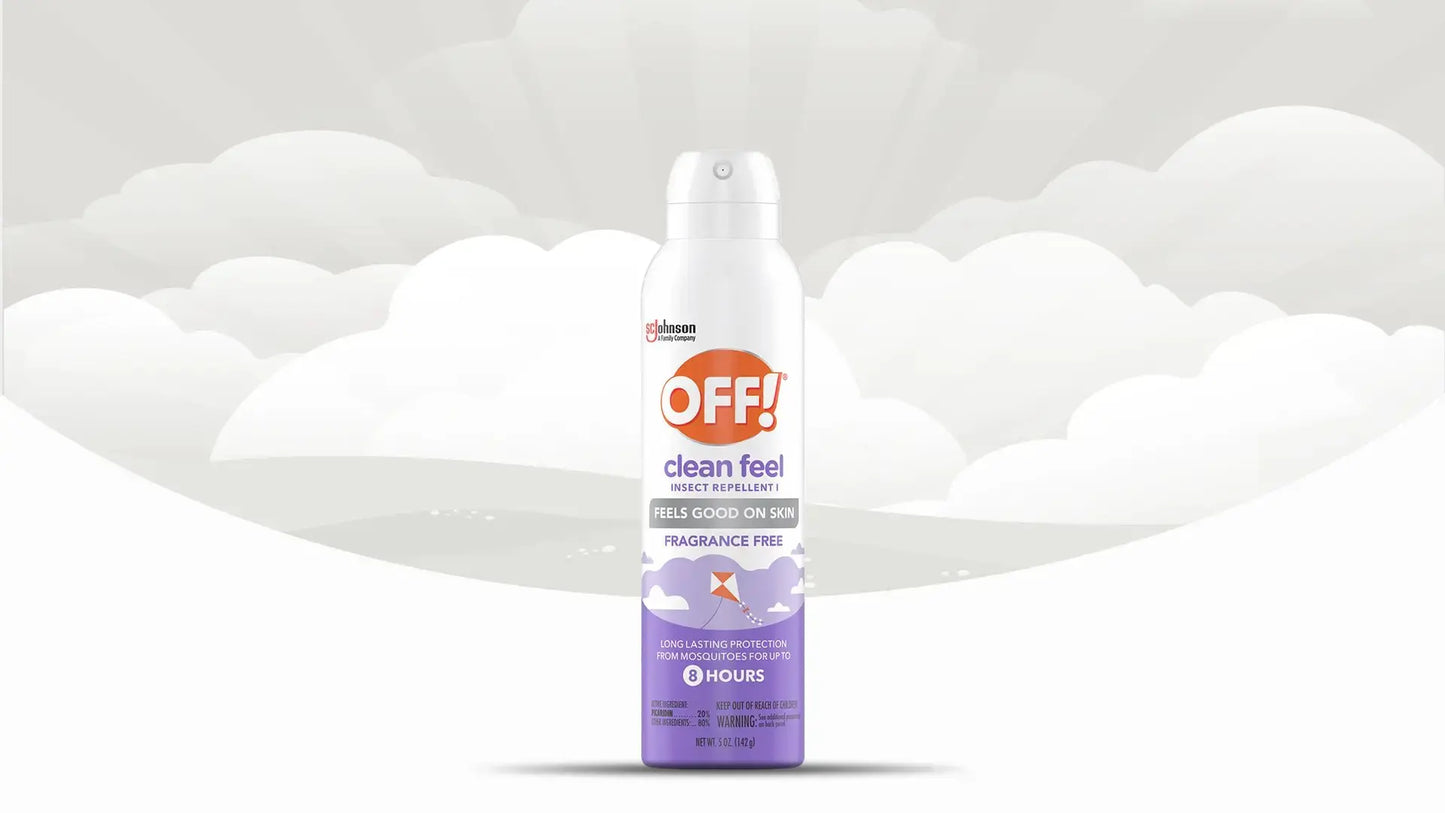 OFF!® Clean Feel Insect Repellent I Aerosol