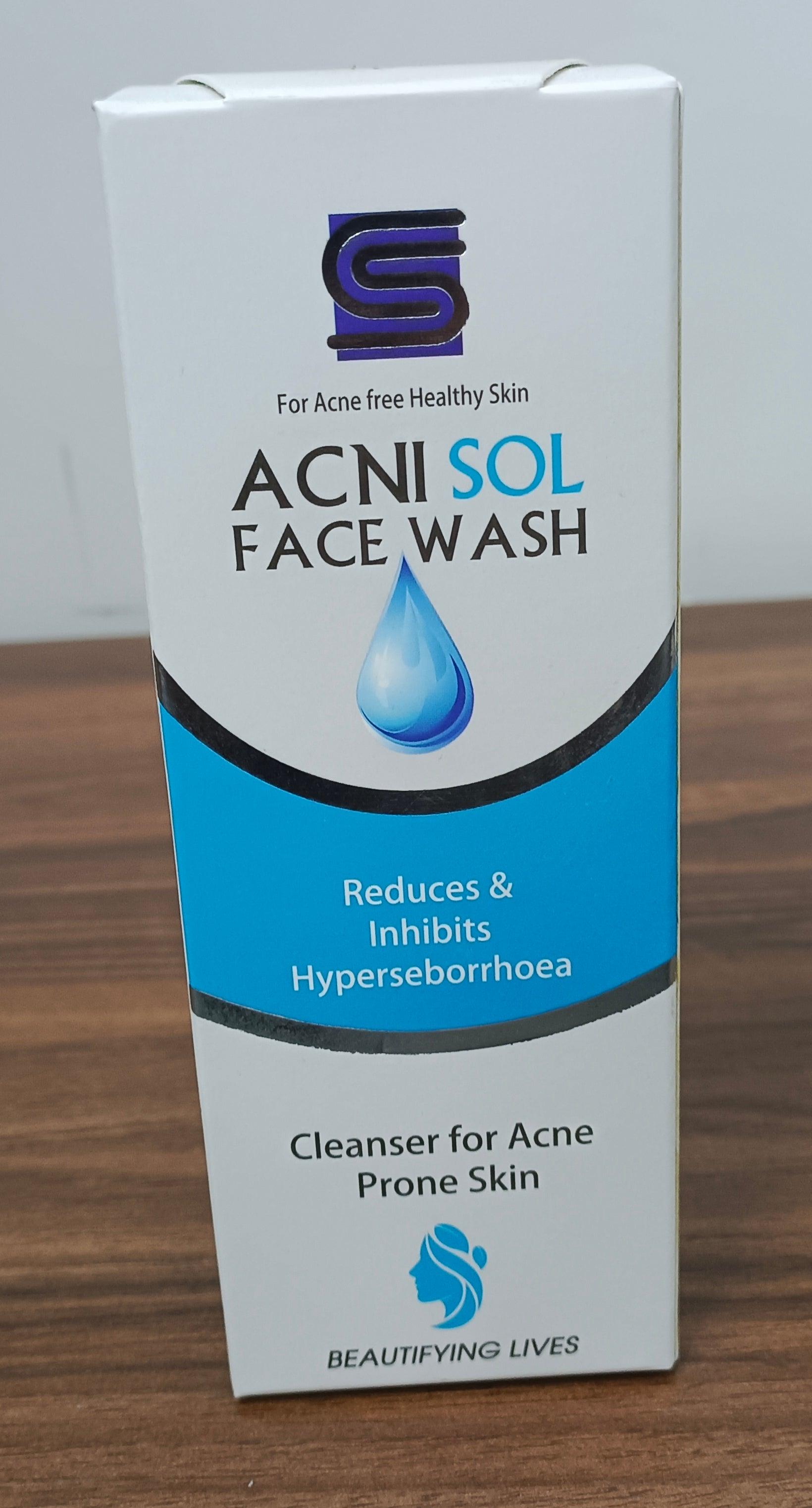 Acni Sol Facewash SKINFUDGE Shop