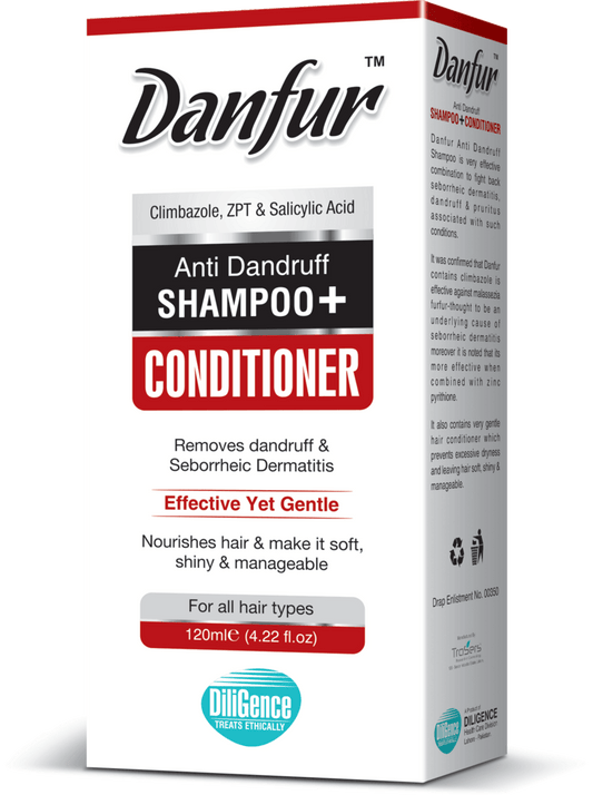 Danfur Anti-Dandruff Shampoo & Conditioner SKINFUDGE Shop